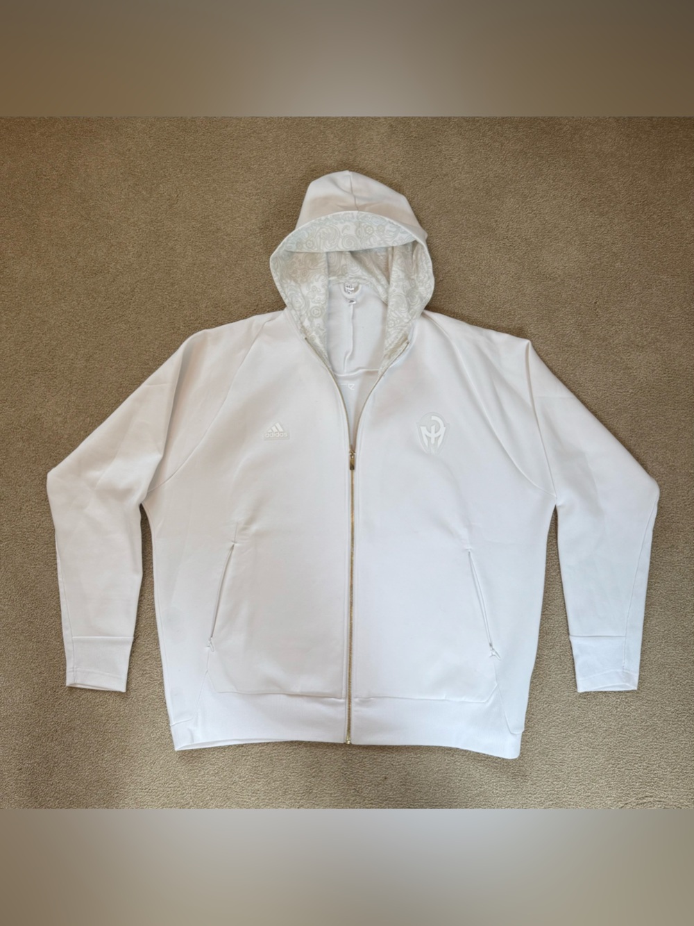 adidas Mahomes Adidas Z.N.E. Premium Full-Zip Sweatshirt XL
